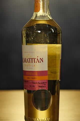 Almatitan Tequila Organic Single Barrel Reposado Con Bagaso