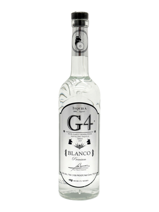 Tequila G4 High Proof Blanco 108 Proof